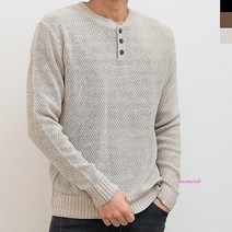 남자헨리넥니트 남성 겨울 상의cde934