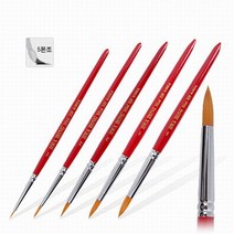 [알파] [화홍] 세필 320세트 5본조, 상세 설명 참조, 옵션:[5002351]옵션없음