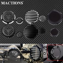 할리 커스텀 튜닝 cnc 6 홀 더비 커버 타이밍 타이머 커버 알루미늄 파츠 호환품, 더비 타이밍 커버 c