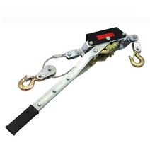 수동윈치 핸드 리프트 스태커 톤 와이어 로프 래칫 파워 풀러 조임 도구 스틸 케이블, 1톤 업그레이드