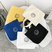 스마일 스몰 에코백