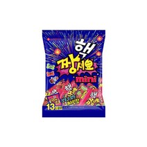 롯데 핵짱셔요 미니 벌크 195g 심심풀이 사무실간식 탕비실 졸음방지 어린이집선물 등산간식, 6개