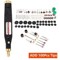 전기 드릴 dremel 그라인더 조각사 펜 그라인더 미니 드릴 전기 회전 도구 연삭 기계 dremel 100pcs 액세서리, 협력사, BC-HB-005 100개
