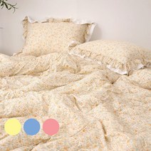 알러지케어 레이스 셔링 트윌 프릴 침대패드 Q/K 퀸킹, 핑크