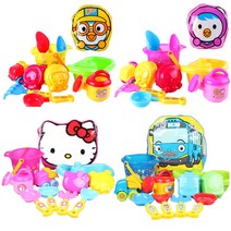 바니랜드 뽀로로 패티 헬로키티 타요 가방 모래놀이