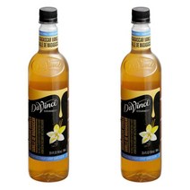 Davinci 다빈치 고메 무설탕 마다가스카르 바닐라 시럽 750Ml 2개