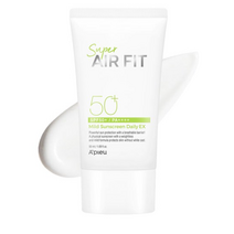 어퓨 슈퍼에어핏 마일드 선크림 노세범 이엑스 SPF50+ PA++++, 50ml, 8개