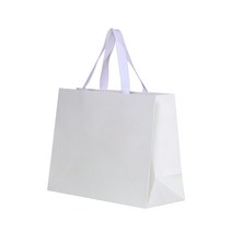 크루거브렌트 도톰 화이트 고급쇼핑백, (3)가로형 중 10개입 400*300*140mm