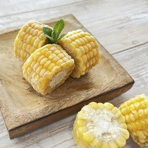 웰루츠 냉동 삶은 옥수수 컷 1kg 냉동야채, 단품