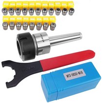 고정밀 선반 척 미니 유압 죠 JAW 단동척 4조 연동 구조 Mt2 mt3 mt4 +, mtb4-er25 (9개)