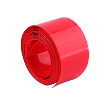 PVC수축필름 열수축튜브 18650배터리 부스바(92mm) 10M기본, 검정