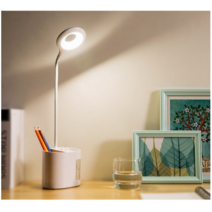 LED 데스크스탠드 시력보호 학습용 램프 LED 학습용 스탠드 화이트