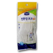 이나우스 친황경 포크 10p 일회용포크, 20개