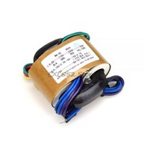 차폐 트랜스 오디오 30W 30va 기본 입력 0-115-230v-scn 보조 출력 9V 12V 15V 18V 24V R-코어 변압기 애호가, Double 18V, Double 15V-Double 9V