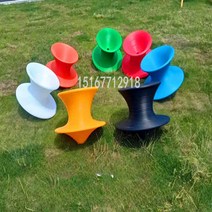 스핀체어 특이한 팽이 의자 돌아가는 카페 인테리어의자, 옐로우S