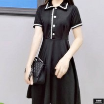 가바바 여성 원피스 볼수록 이쁜 매듭 포인트 하객룩 원피스 G51063
