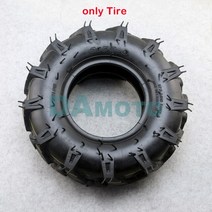경운기 타이어 3.50-6 타이어 내부 튜브 트랙터 휠 ATV 쿼드 잔디 깎는 기계 정원, [01] tire, 01 tire