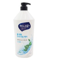 애경 하나로 플러스 쿨멘톨 두피 비듬케어 샴푸 1.5L, 1