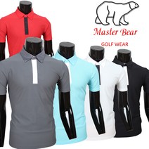 마스터베어 (남성) Master Bear BP 0207 골프반팔티셔츠 골프웨어