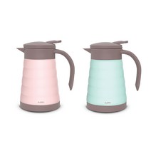 EJIRY/에지리 소마 테이블팟 보온주전자 600ml/보온주전자/보냉주전자/스텐주전자, 스노우민트