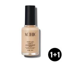 [1+1] 어시크 아티스트 퀸 커버핏 리퀴드 파운데이션 55ml, [파운데이션] #02 뉴트럴 베이지, 1개