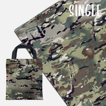 준비물가방 양면 방수 카모플라쥬 캠핑 피크닉 매트(싱글), 카모매트(싱글)+가방