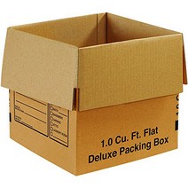 Boxes Fast BF121212DPB Deluxe Cardboard Moving and Shipping Boxes 12” x 12” x 12” Write-on Panel, 1