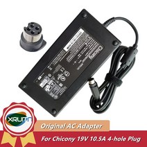 19V 10.5A 200W 4 구멍 A11-200P1A AD-20019 AC 어댑터 삼성 호환 NP700G7A 7 게이머 시리즈 노트북 BA44-0, 03 UK
