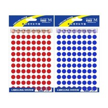 플로엠 원형스티커 10-305 (택1), 5_적색