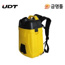 UDT UVC-12P 청소기 배낭형 1250W 건식전용 12L 사무실 계단 입주청소, 1개