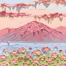 아트조이 DIY 유화 그리기 4종세트 40*40cm, 후지산