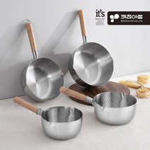 키친아트 IH 편수냄비 스텐 각종요리 인덕션사용가능, 키친아트 해머톤편수냄비_20cm