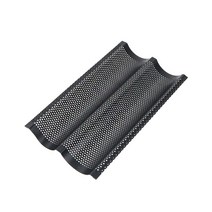 미니바게트 2구 베이킹 오븐용 빵틀 330x150mm, 1개