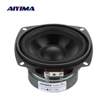 AIYIMA 1Pcs 오디오 우퍼 스피커 4옴 30W 4인치 미드레인지 베이스 외부 마그네틱 스피커 자동차 오디오 가정용 야외 스피커