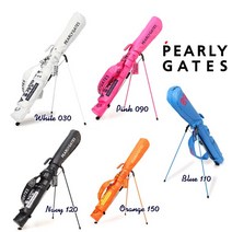PEARLYGATES 퍼리게이츠 스마일 스탠드백 골프백 캐디백 후드포함 경량캐디백, 네이비