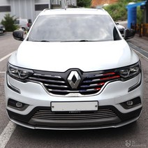 [JS AUTOMOTIVE] 2016~2019연식 QM6 삼색 그릴커버 데칼스티커 튜닝 몰딩 익스테리어 라인 국기랩핑지 가드 자동차 용품, 퍼포먼스(운전석)