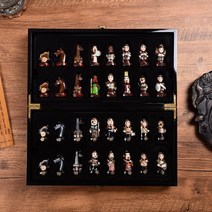 102719 삼국 체스 장식품 창의 점토 인형 중국 장기 외국인을위한, 부티크 사실적인 에디션