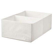 이케아 스투크 칸막이정리함 화이트 34x51x18 cm, 1개