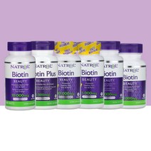 나트롤 비오틴 플러스 모음 1000 5000 10000 mcg 6090100200 정, 맥시멈 스트렝스 10000mcg 100정