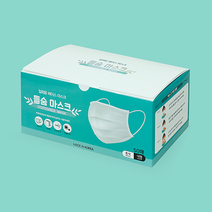 커버웰 국산 KF-AD 비말차단 MB필터 3중필터 일회용 덴탈 마스크 여름용 화이트 50매