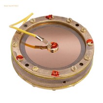 Gold-plating Dual-faced Microphone Large Diaphragm for Studio Recording Mic Precise Machinery Access