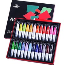 마카쥬물감 운동화 리폼 신발 염색 그림에 대 한 20ml 전문 아크릴 페인트 세트 섬유에 대 한 1224 색 패브릭 페인트 벽 드로잉 유리 페인트 미술 용품, 24색