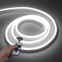 LED 스트립 줄조명 RGB 조명 EU US 플러그 캐비닛 RF 원격 제어 1 2 3 4 5M Dimmable 주방 램프 테이프 옷장 214404, 미국형 코드, RGB_4M