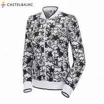 [까스텔바작] (여성)아트웍 풀오픈 메쉬 가디건_BG9MTJ701_WH