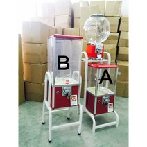 캡슐 뽑기 기계 문방구 미니 가챠 뽑기신 인형 32컬러케이스, 선반이있는단층베어메탈(볼제외