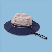 파랑상점 가벼운 등산모자 햇빛가리개 부니햇, 그레이+네이비