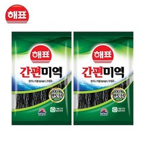 해표 간편미역 20g, 2개