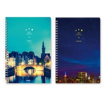 양지 스프링노트 대 4호 16절 3개