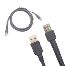 Symbol 바코드 스캐너 USB 케이블 LS1203 LS2208 LS3008 CBA-U01-S07ZAR, 03 2m