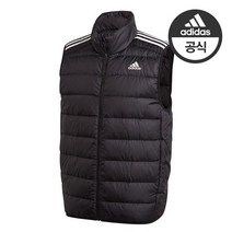 아디다스 남성 100 L 105 XL 에센셜 패딩 베스트 패딩조끼-GH4583